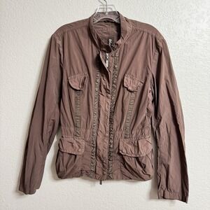 ADD System Jacket Womens 6 Plum Lightweight Windbreaker